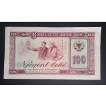 Albania 100 Leke 1964 XF