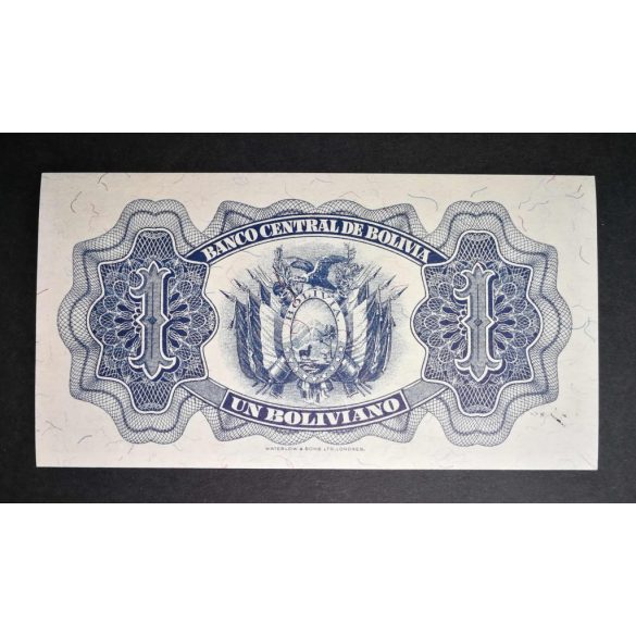Bolivia 1 Boliviano 1952 Unc
