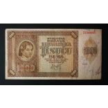 Croatia 1000 Kuna 1941 VF