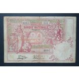 Belgium 20 Francs 1913 F