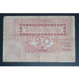 Belgium 20 Francs 1913 F