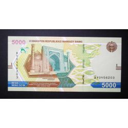 Uzbekistan 5000 So'm 2021 UNC