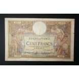France 100 Francs 1915 F