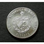 Cuba 5 Pesos 1982 Silver UNC, Commemorative coin