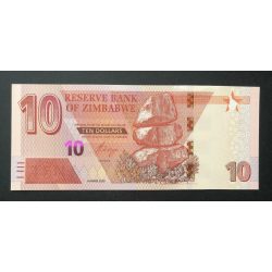 Zimbabwe 10 Dollars 2020 UNC