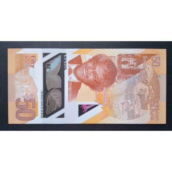 Kelet-karibi Államok 50 Dollars 2019 UNC 