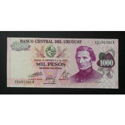 Uruguay 1000 Pesos 1974 Unc