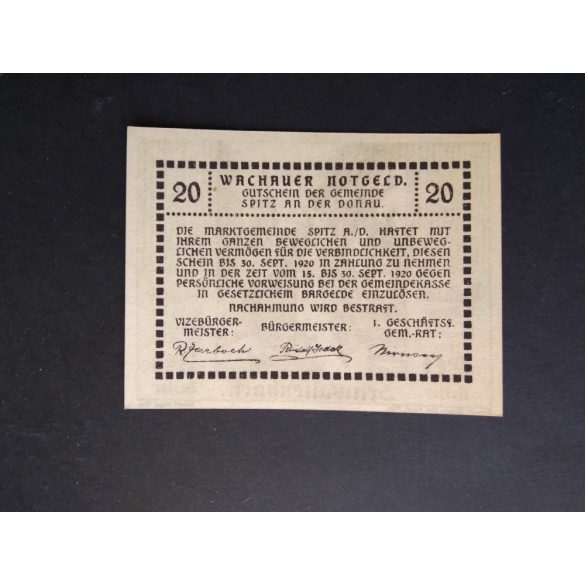 Austria 20 Heller 1920 Unc Schwallenbach