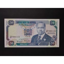 Kenya 20 Shillings 1991 Unc