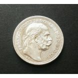 Hungary 1 Korona 1916 KB silver 4.9 g