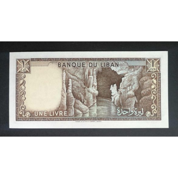 Lebanon 1 Livre 1980 Unc
