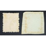 Hungary 1871 5 Kr. engraved, used 2 pcs.