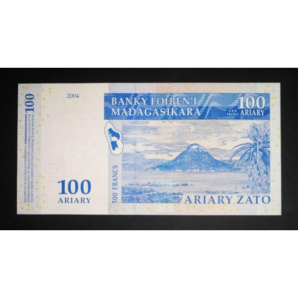 Madagaszkár 100 Ariary/500 Francs 2004 UNC