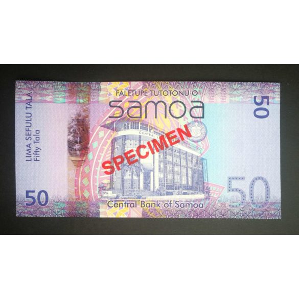 Szamoa 50 Tala 2012 UNC- minta