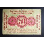 Németország 50 Kopeken Posen Lengyelország, Litvánia megszállás 1916 F
