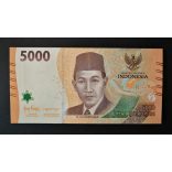 Indonesia 5000 Rupiah 2022 UNC