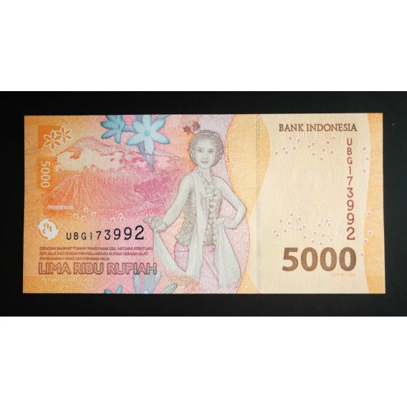 Indonesia 5000 Rupiah 2022 UNC