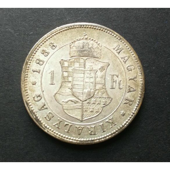 Hungary Ferenc József 1 HUF 1883 KB, 12,3 g silver