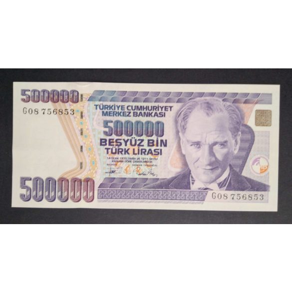 Törökország 500000 Lira 1994 Unc 