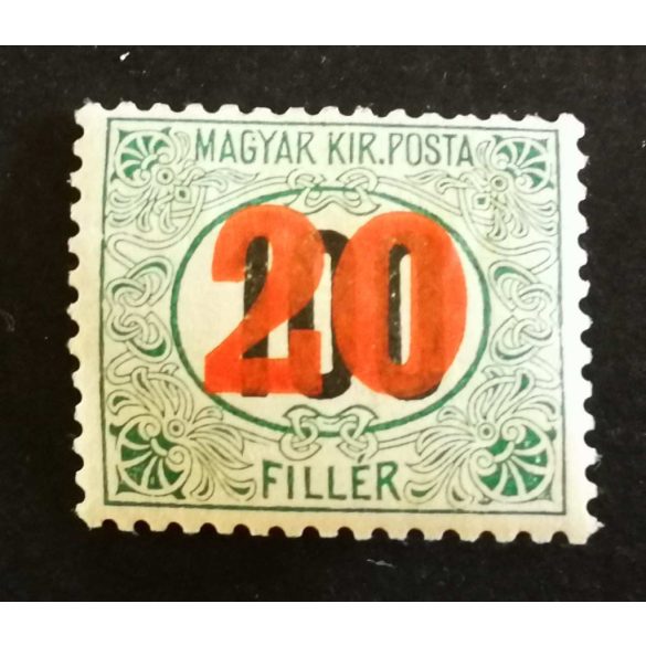 Magyarország 1915 Kisegítő portó IV. vj. * falcos G3 