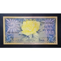 Indonesia 5 Rupiah 1959 Unc