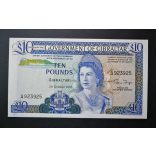 Gibraltar 10 Pounds 1986 UNC-