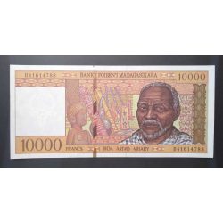 Madagascar 10000 Francs 1995 XF