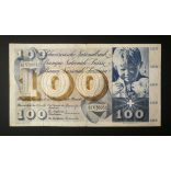 Switzerland 100 Francs 1967 F-