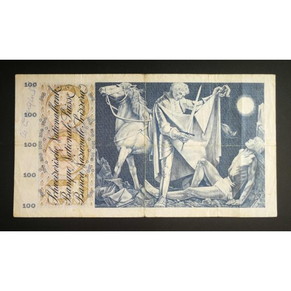 Switzerland 100 Francs 1967 F-