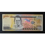 Philippines 500 Piso 2007 UNC