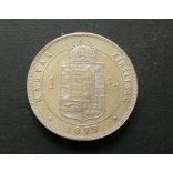 Hungary 1 Forint 1873 KB silver