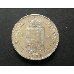 Magyarország 1 Forint 1879 KB ezüst gXF