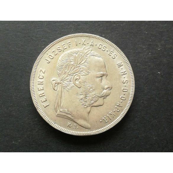 Hungary 1 Forint 1873 KB silver