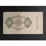 Germany 10000 Mark 1922 VF