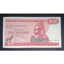 Zimbabwe 10 Dollar 1983 UNC 