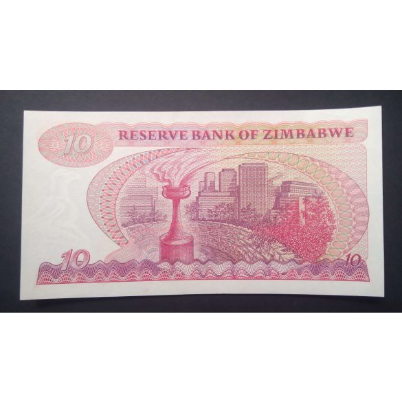 Zimbabwe 10 Dollar 1983 UNC 