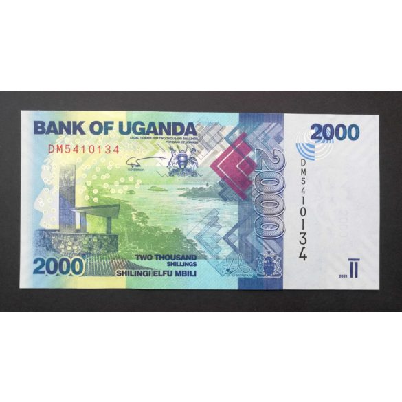 Uganda 2000 Shillings 2021 UNC