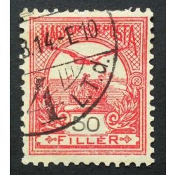 Hungary 1900 TURUL 50 F. perf. 12 : 11 3/4 used
