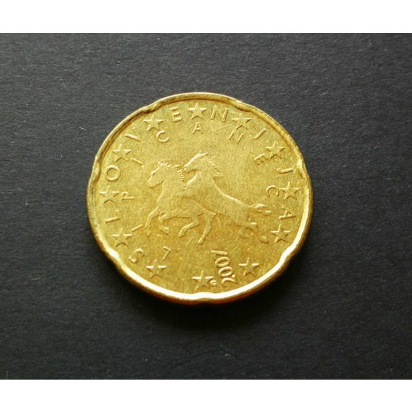 Slovenia 20 Euro Cent 2007 aUNC