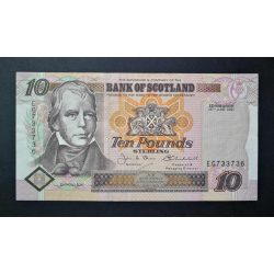Scotland 10 Pounds Sterling 2001 VF