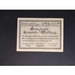 Austria 20 Heller 1920 Unc Walding