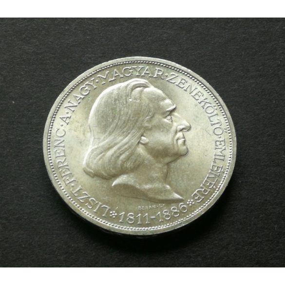 Magyarország 2 Pengő 1936 10 g ezüst - Liszt Ferenc emlékérme