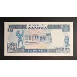 Zambia 10 Kwacha 1989 UNC