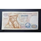 Belgium 1000 Francs 1967 F