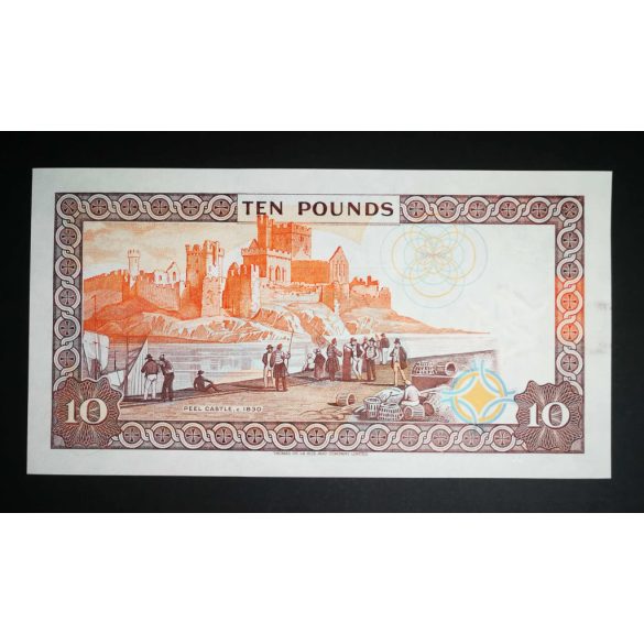 Man-Sziget 10 Pounds 2002 UNC 