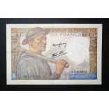 France 10 Francs 1941 VF-