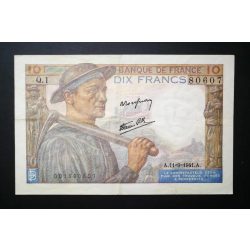 France 10 Francs 1941 VF-