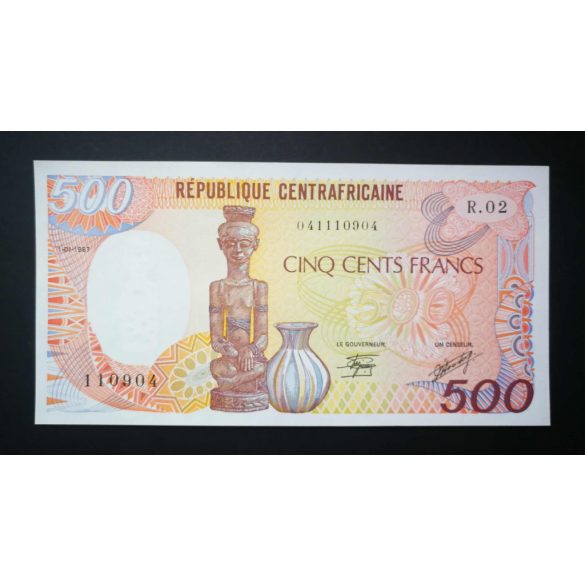 Central African Republic 500 Francs 1987 UNC