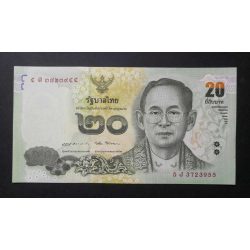 Thaiföld 20 Baht 2017 UNC