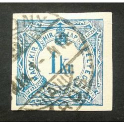 Hungary 1888 newspaper stamp (POZS)ONY (VÁ)ROS  used